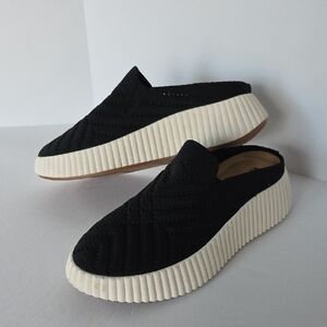 Sonoma Good For Life Size(9) Black/White Slip-On Mules